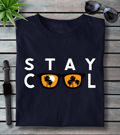 Stay Cool Typography T-shirt