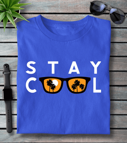 Stay Cool Typography T-shirt