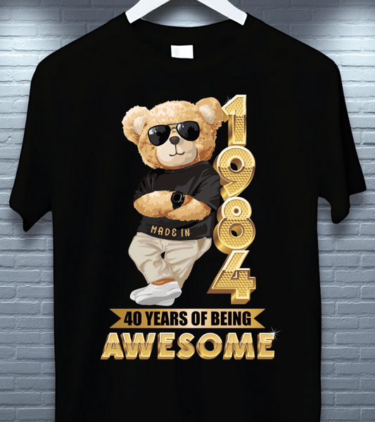 40 YEARS OF BEING AWESOME